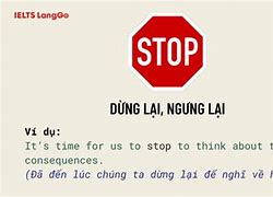 Dừng Lại Thôi Bằng Tiếng Anh