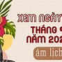 Tháng 9 2024 Âm Lịch